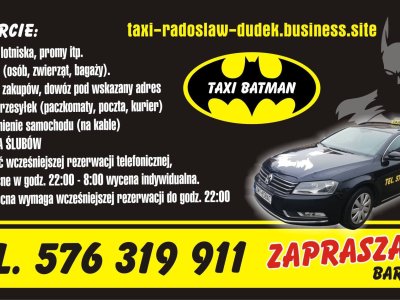 Taxi Batman Barlinek