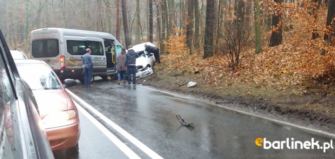 Tragiczny wypadek na drodze do Krzynki.
