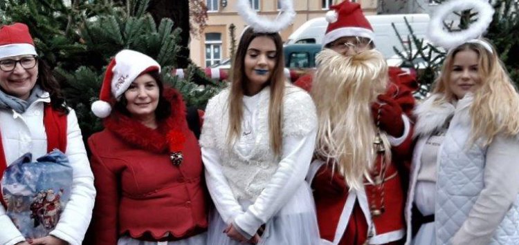 ''Nordicowy Mikołaj'' z wizytą w Lipianach.